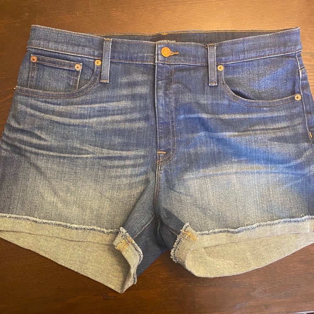NWOT J. Crew women’s denim short in ‘Merrill’ wash